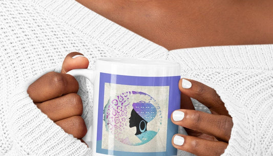 Africana art inspired 15 oz mug