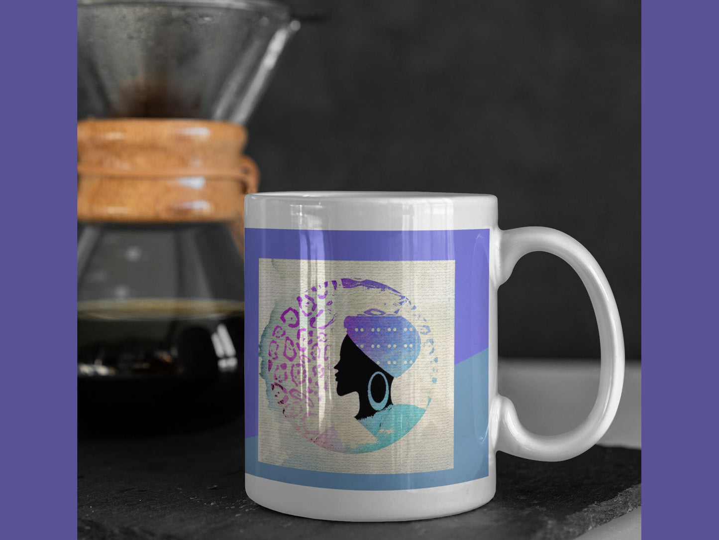Africana art inspired 15 oz mug