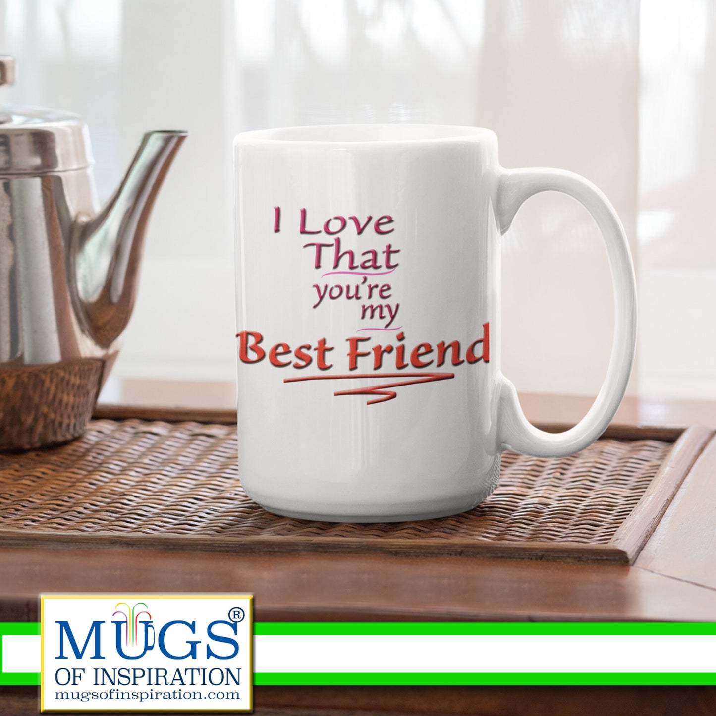 Mug inspirational message, gerber daisy, flower lover, gardener gift, besty gift, besty mug, daisy lover, best friend gift, friendship gift,