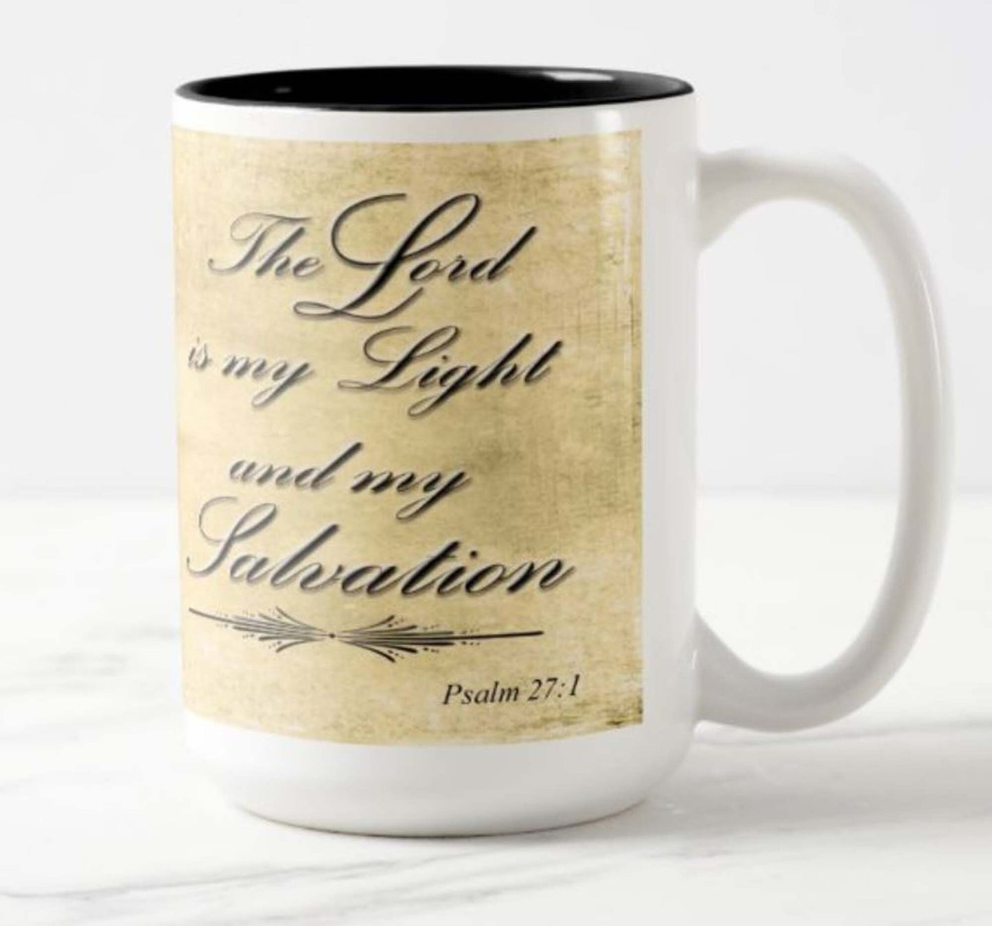 Scripture Mug Psalm 27:1