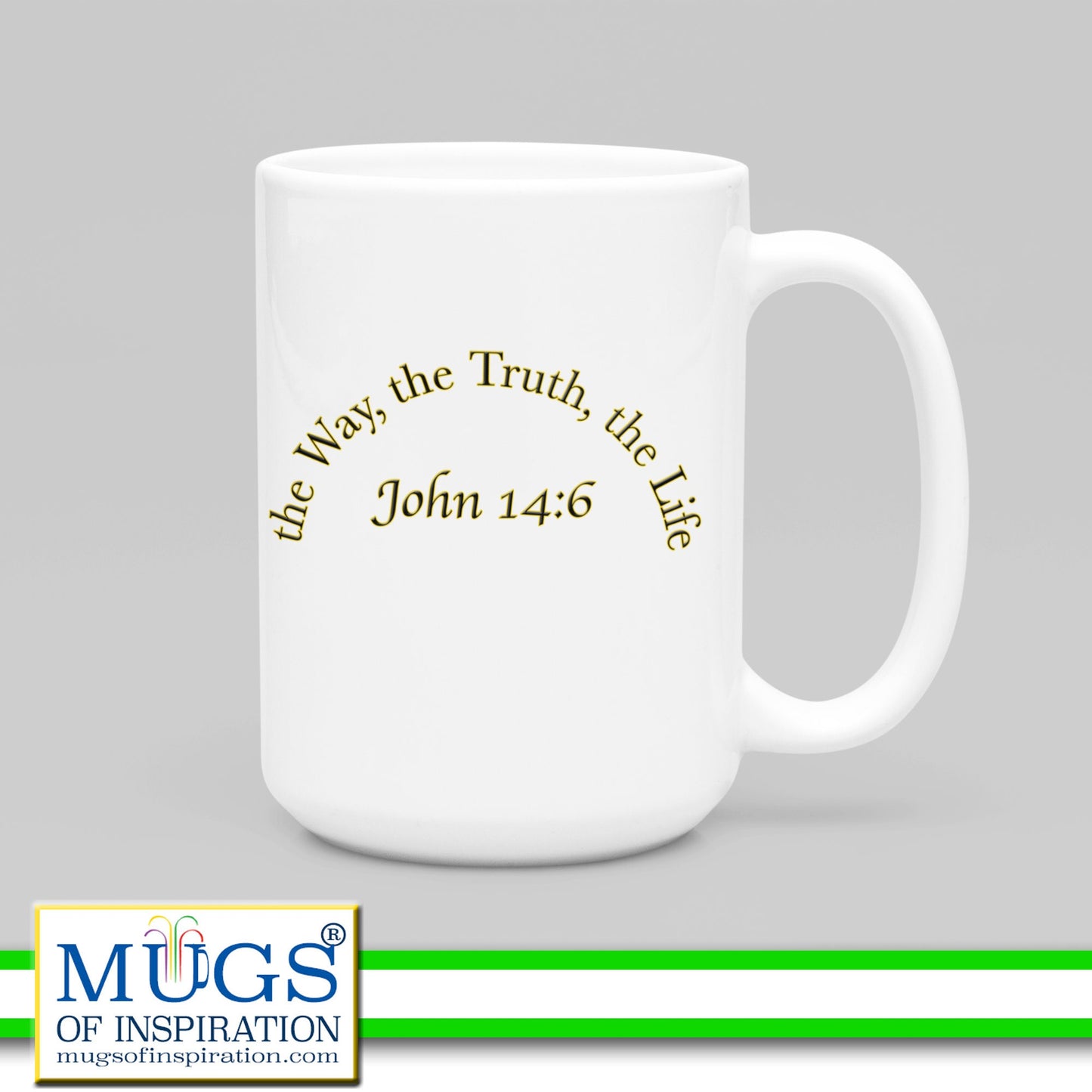 Scripture mug, the way, the truth and the life, gifts for christians; gifts for baptist; bible lover gifts; scripture gifts about Jesus