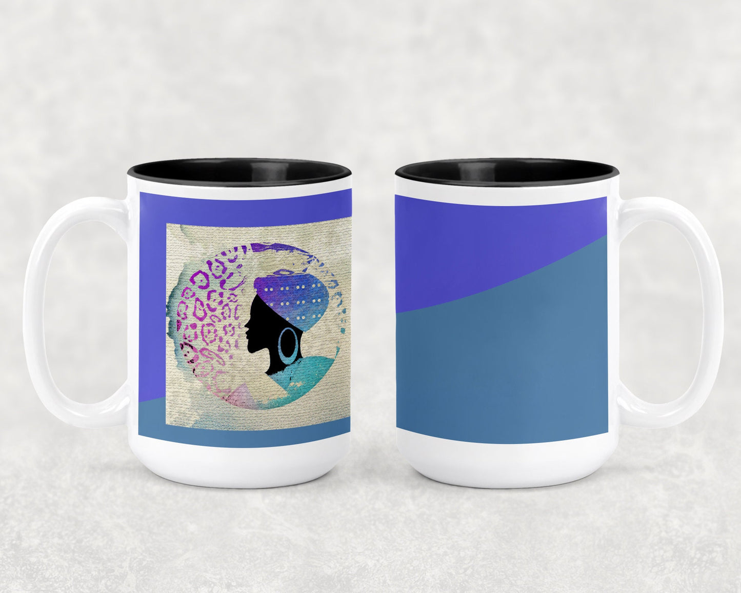 Africana art inspired 15 oz mug