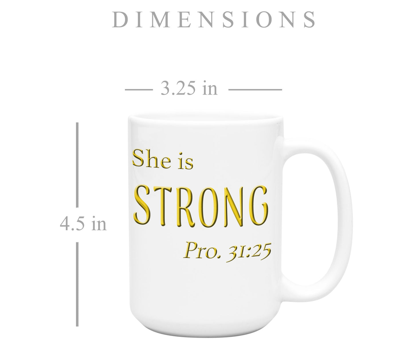 Scripture Mug Psalm 27:1